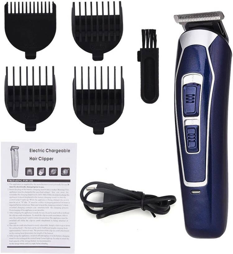 Profiline GM-6115-Blue GEEMYI Shaver Multi Purpose hair cutting Machine Runtime  Shaver For Men