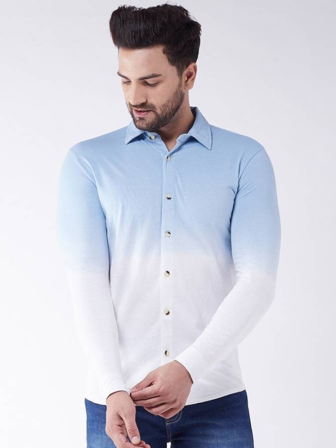 Men Regular Fit Printed Casual Shirt Price in India