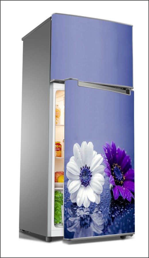 Wallpaper Refrigerator Decorative Stickers Self-Adhesive Pattern Two-Door  Three-Dimensional Cartoon Single Door Stickers Cabinet Door Waterproof  Kitchen Removable | Shopee Malaysia