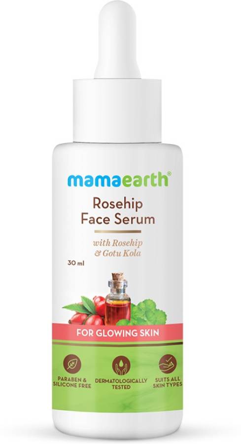MamaEarth Rosehip Face Serum for Glowing Skin, with Rosehip & Gotu Kola for Glowing Skin Price in India