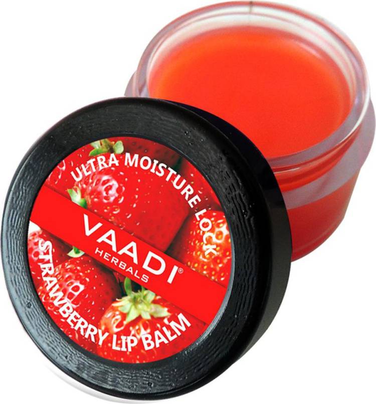 VAADI HERBALS Lip Balm - Strawberry & Honey Strawberry Honey Price in India