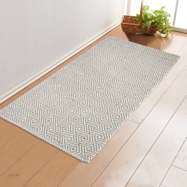 Saral Home Grey Cotton Area Rug