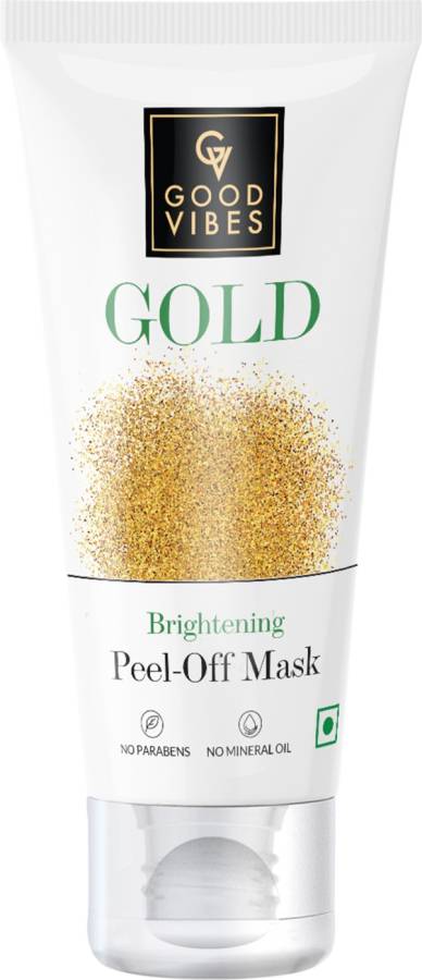 GOOD VIBES Gold Brightening Peel Off Mask (50 g) Price in India