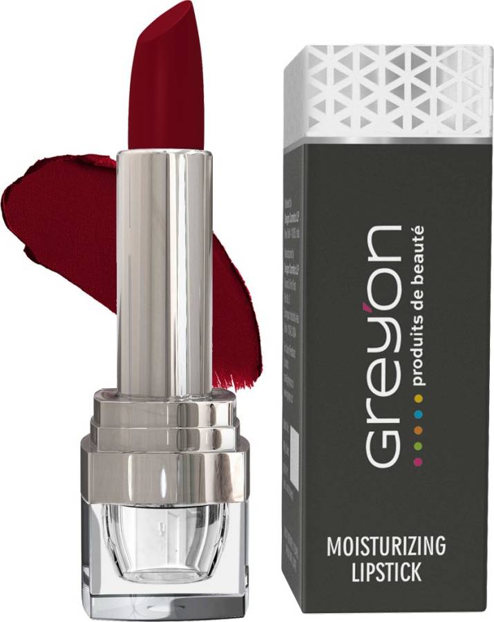 Greyon Creme Matte Lipstick 57 Maroon Price in India