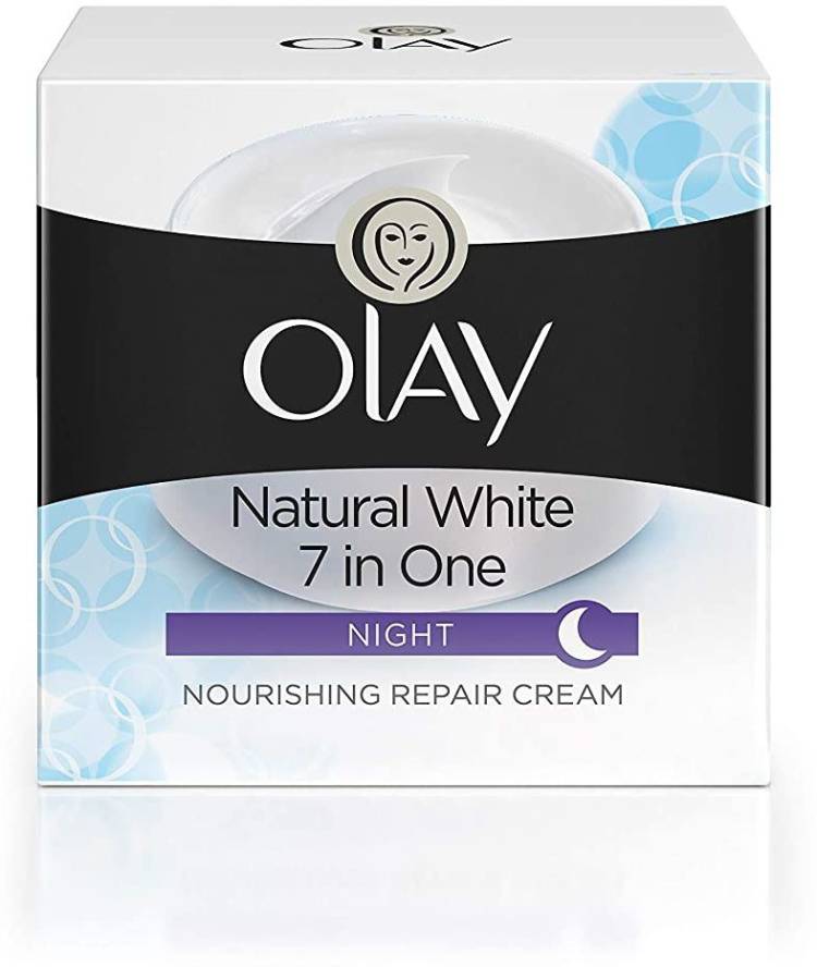 OLAY Natural White Night Cream with Vitamin B3, Pro B5, E Price in India