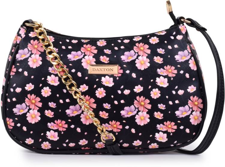 Black Women Sling Bag - Regular Size Price in India