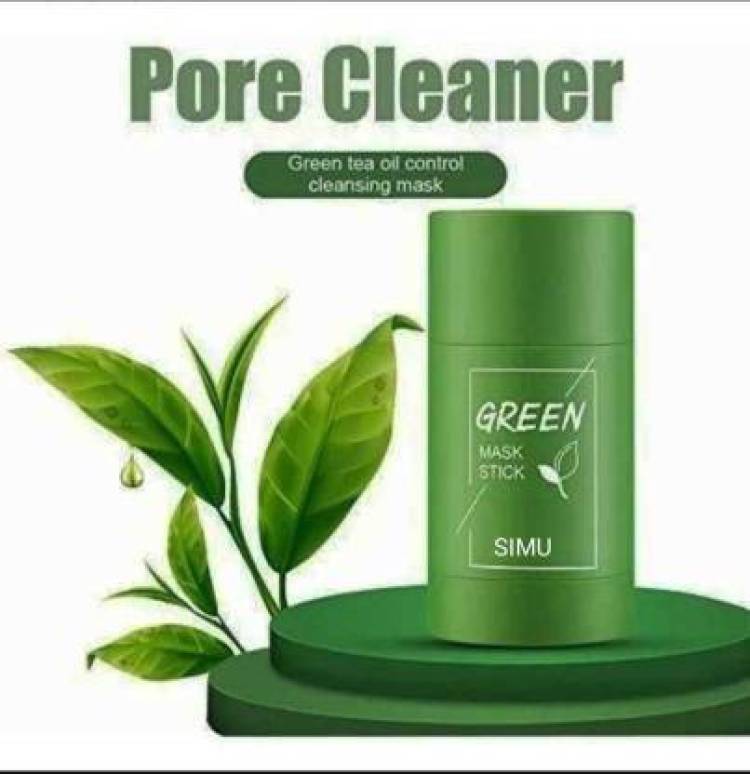 BORCHERON Green Tea Purifying Clay Stick Mask Oil Control Anti Acne Eggplant Cleaning Solid Mask Price in India