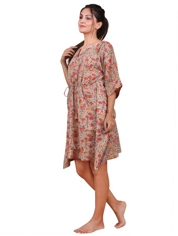 Women Kaftan Multicolor Dress