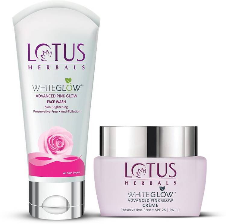 LOTUS HERBALS WhiteGlow Pink Perfection Combo Price in India