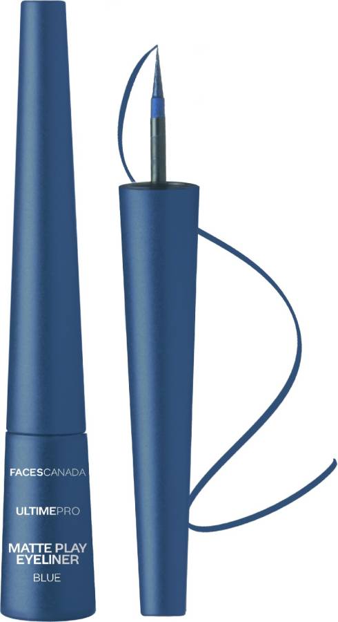 FACES CANADA Matte Play Waterproof Eyeliner 2.5 ml Price in India