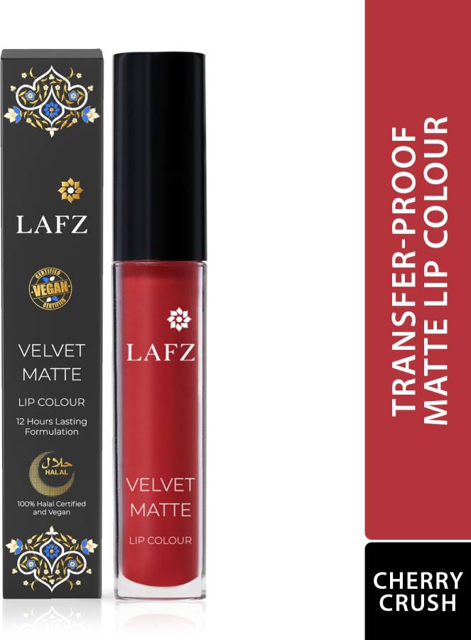 LAFZ Transfer & Smudge Proof Velvet Matte Lip Color-Vegan Certified, Imp from Europe Price in India