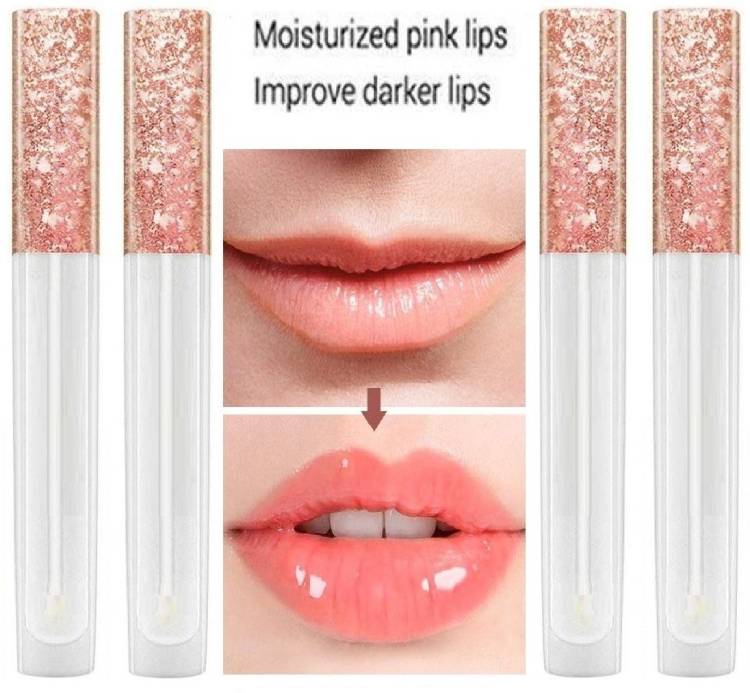 ADJD Lips Plumper shiny soft lips lip Gloss for girls & woman pack of 4 Price in India