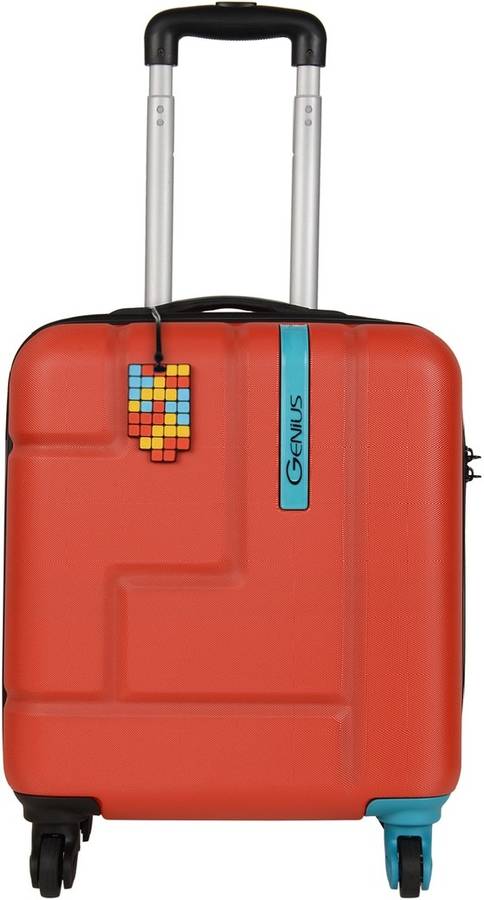 Small Cabin Luggage (50 cm) - Tetron Kids lightweight 4W luggage 50cm - RED - Red