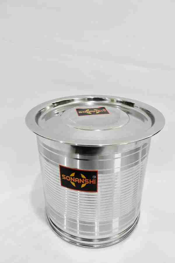 Sonanshi Stainless Steel Atta Tanki/Container/Box/Drum/Pawali/Tanki