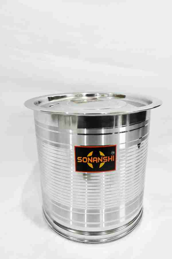 Sonanshi Stainless Steel Atta Tanki/Container/Box/Drum/Pawali/Tanki