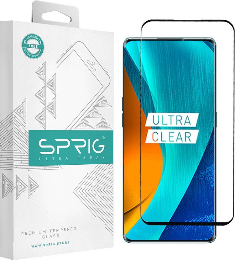 Sprig Tempered Glass Guard for OPPO Reno6 Pro 5G, Oppo Reno 6 Pro