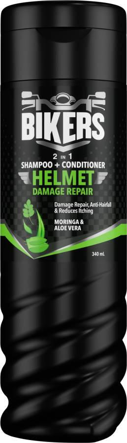 Biker's Helmet Damage Repair Men Shampoo to Reduce Itching & Odour Price in India