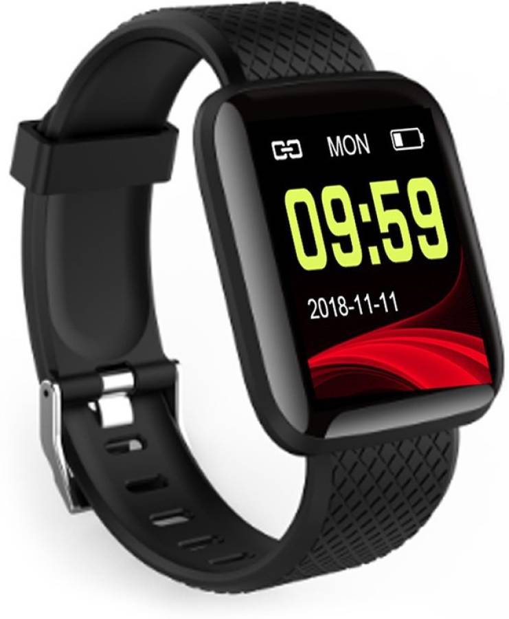 TXOR TYPHOON M5 BLACK 35 mm Screen Smartwatch Price in India