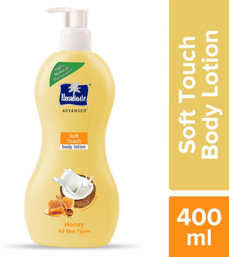 Parachute Advansed Body Lotion Soft Touch,With Honey,Silky Smooth Skin Price in India