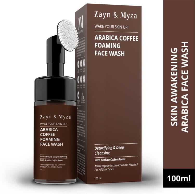ZM Zayn & Myza Arabica Coffee Detoxifying & Deep Cleansing Foaming Face Wash Price in India