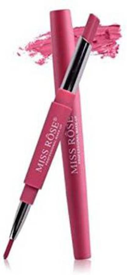 MISS ROSE Double Head Lip Gloss Lip liner Pen Matte Waterproof Lipstick Price in India