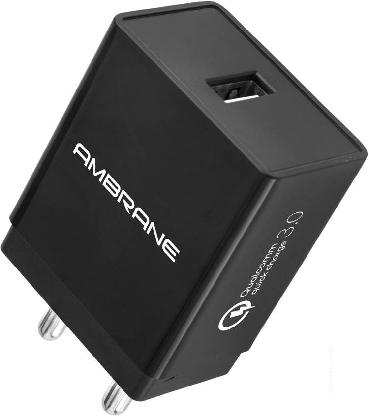 Ambrane AQC-56 18 W 3 A Mobile Charger