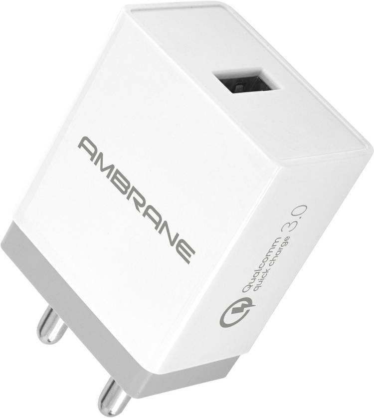 Ambrane AQC-56 3.0 Quick Charge 18 W 3 A Mobile Charger