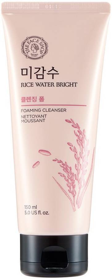 The Face Shop Rice Water Bright Cleansing foam Price in India