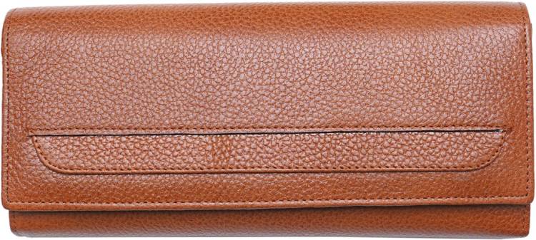 Casual Tan  Clutch  - Regular Size Price in India