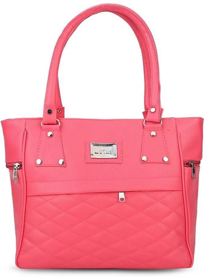 Women Pink Shoulder Bag - Extra Spacious Price in India