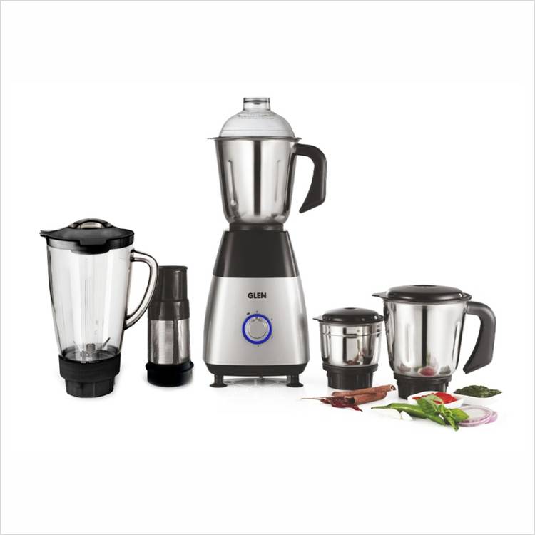 Glen by Glen SA4023 Platinum 750 Mixer Grinder (4 Jars, Black)