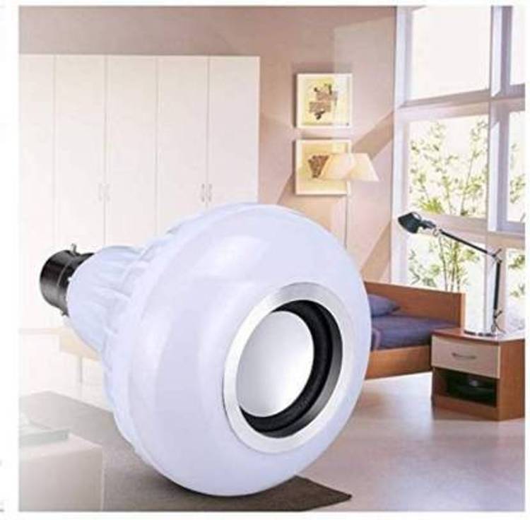 Treadmill LED Music Light Bulb | B-22 led Bulb with Bluetooth Speaker Changing Color Lamp 10 W Bluetooth Home Audio Speaker