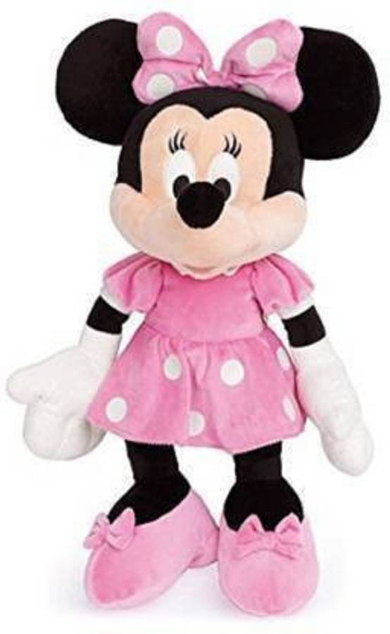 AV Toys Ms. Minnie Cute Huggable Minnie doll for New born baby girl, Kids, Birthday gift and Girls | Can be used as Home, Car, office and Shop Decoration  - 30 cm