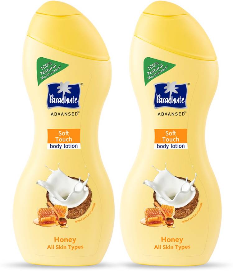 Parachute Advansed Soft Touch Body Lotion, With Honey and Coconut Milk Price in India