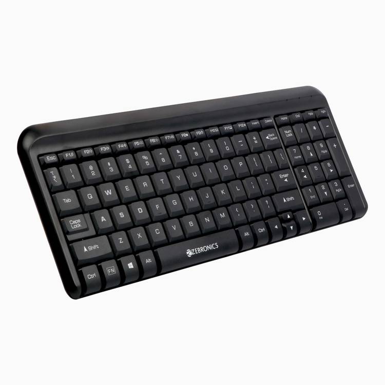 ZEBRONICS Zeb- Glide USB keyboard Wired USB Desktop Keyboard