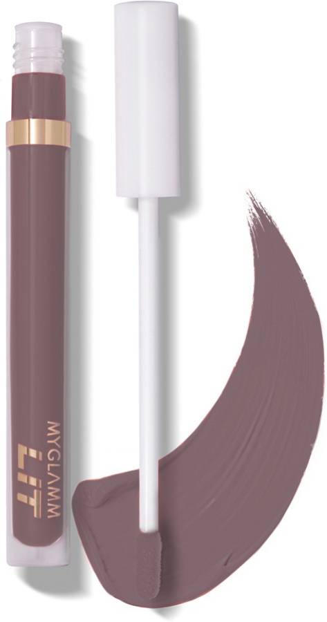 MyGlamm LIT Liquid Matte Lipstick-Sketch-3ml Price in India