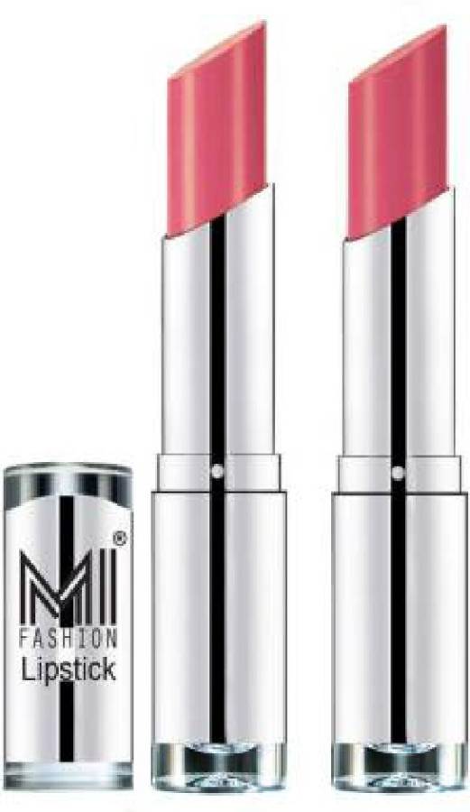 MI FASHION Cr�me Matte Lipsticks Set for Professionals Combo of 2 Code no 298 Price in India