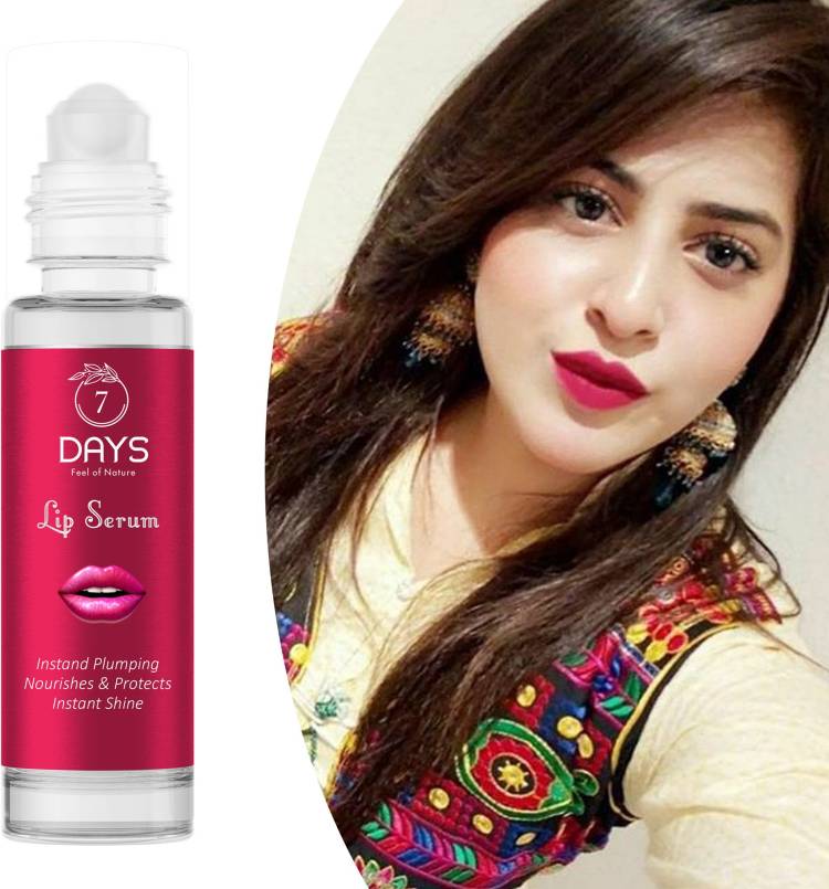 7 Days Pink Lip Serum -With Vitamin E- For Glossy & Shiny Lips with Moisturizing Effect- 30ML Lip Stain strawberry strawberry Price in India