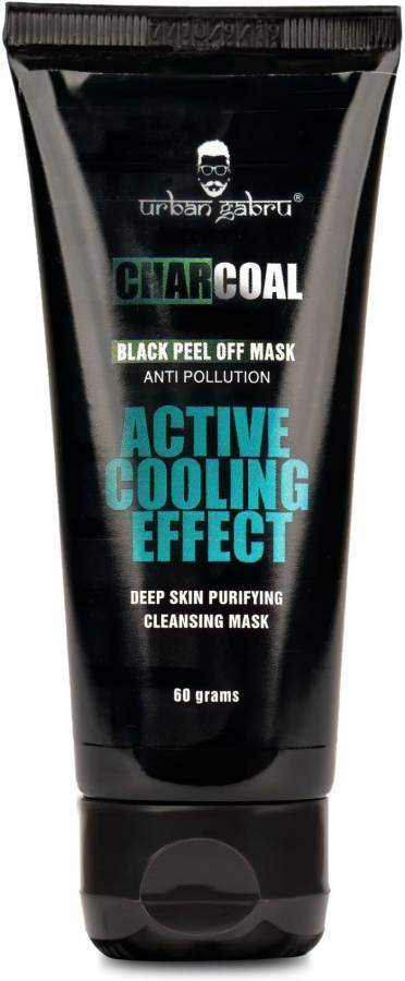 urbangabru Charcoal Black Peel Off Mask Anti pollution Price in India