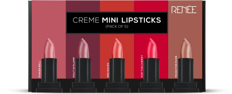 Renee Creme Mini Lipsticks Set of 5 Price in India