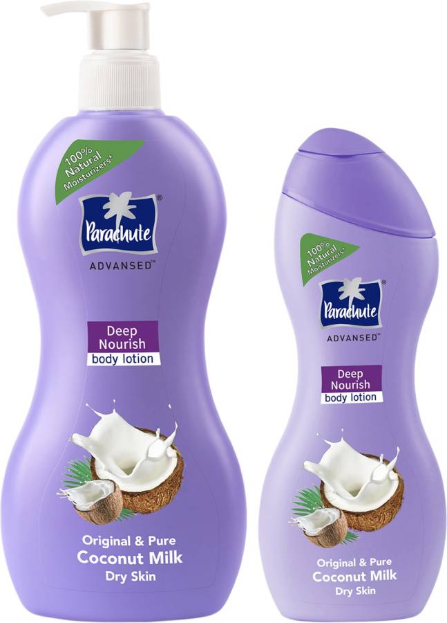 Parachute Advansed Deep Nourish Body Lotion,With Pure Coconut Milk Price in India