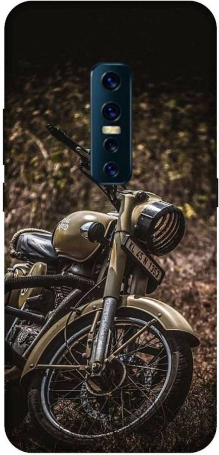 MD CASES ZONE Back Cover for Vivo V17 Pro/Vivo 1909 royal enfield bike Printed back cover