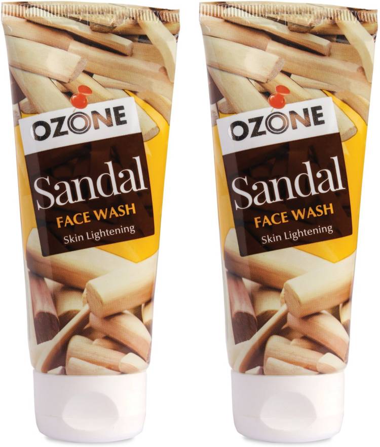 OZONE Sandal  60 ML Pack of 2 Face Wash Price in India