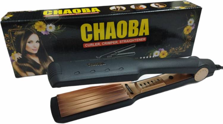 CHAOBA Professional Hair Crimper Titanium plates Hair Styler Price in India