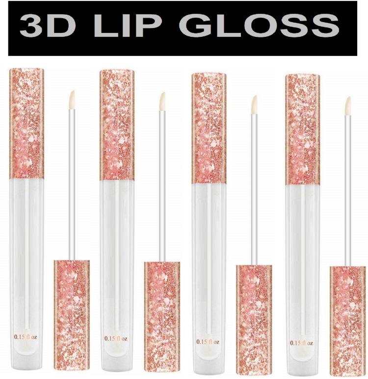 GFSU New lip gloss shinny & glossy lip balm Pack Of 4 Price in India