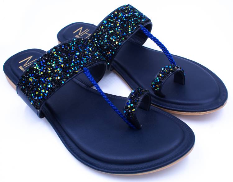 NH2 Women Navy Flats Price in India