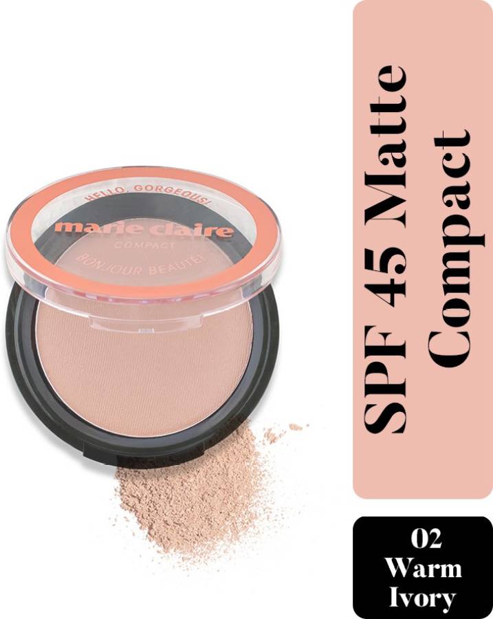 Marie Claire Paris Matte Set Glow Compact Price in India