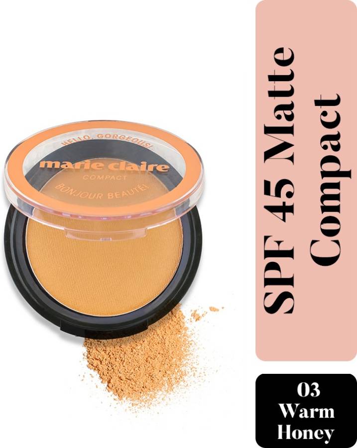 Marie Claire Paris Matte Set Glow Compact Price in India