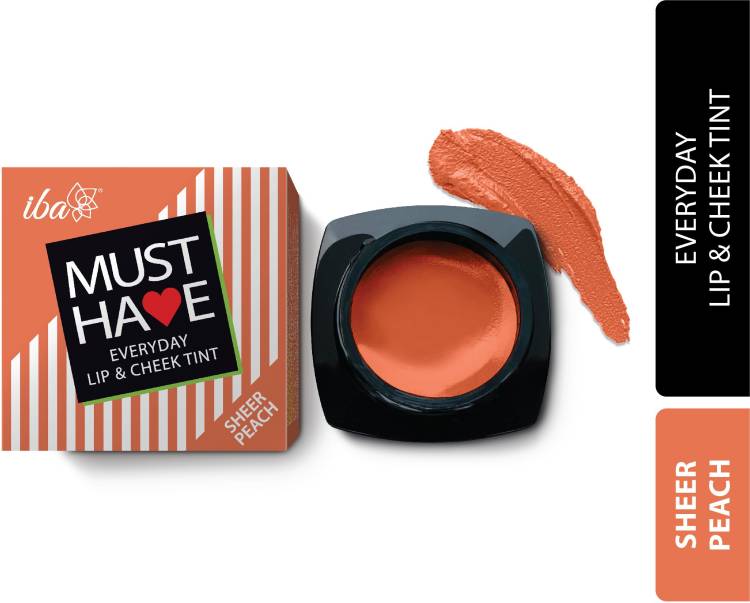 Iba Must Have Everyday Lip & Cheek Tint - Sheer Peach Lip Stain Price in India