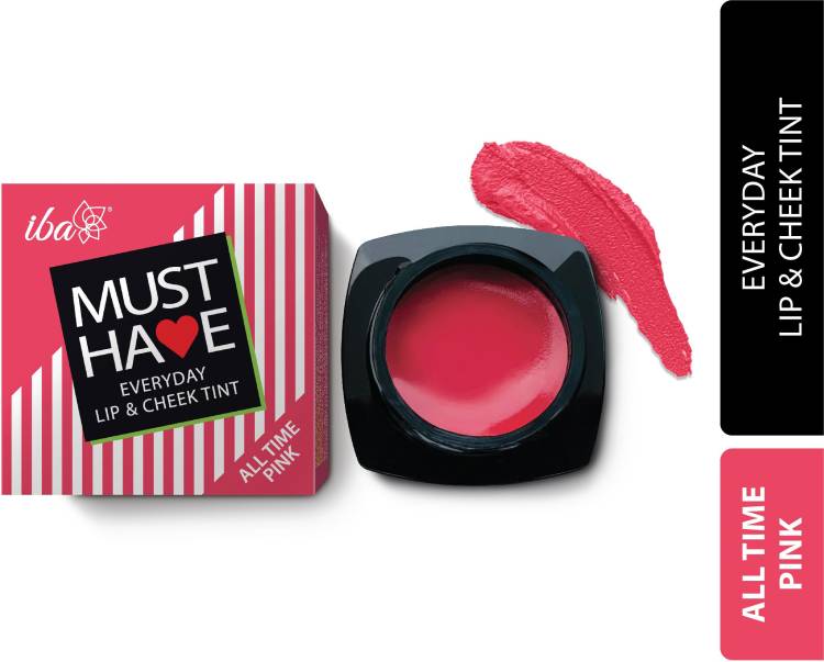 Iba Must Have Everyday Lip & Cheek Tint - All Time Pink Lip Stain Price in India